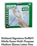 Kirkland Signature Nitrile Gloves